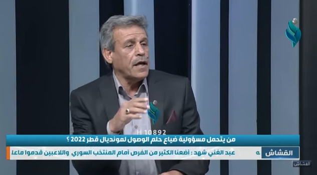 القشاش || المدرب والمحلل الكروي خلف حسن كريم – و الاعلامي الرياضي ثائر الموسوي