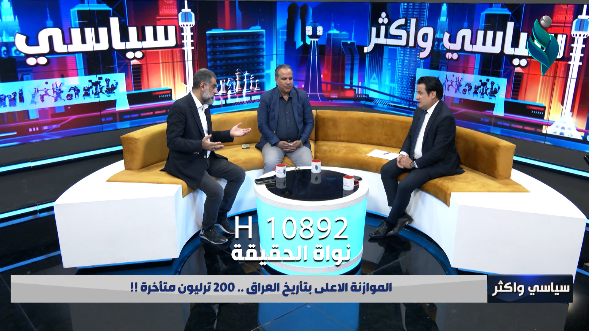 برنامج سياسي وأكثر | الموازنة الأعلى بتأريخ العراق.. 200 ترليون متأخرة!!