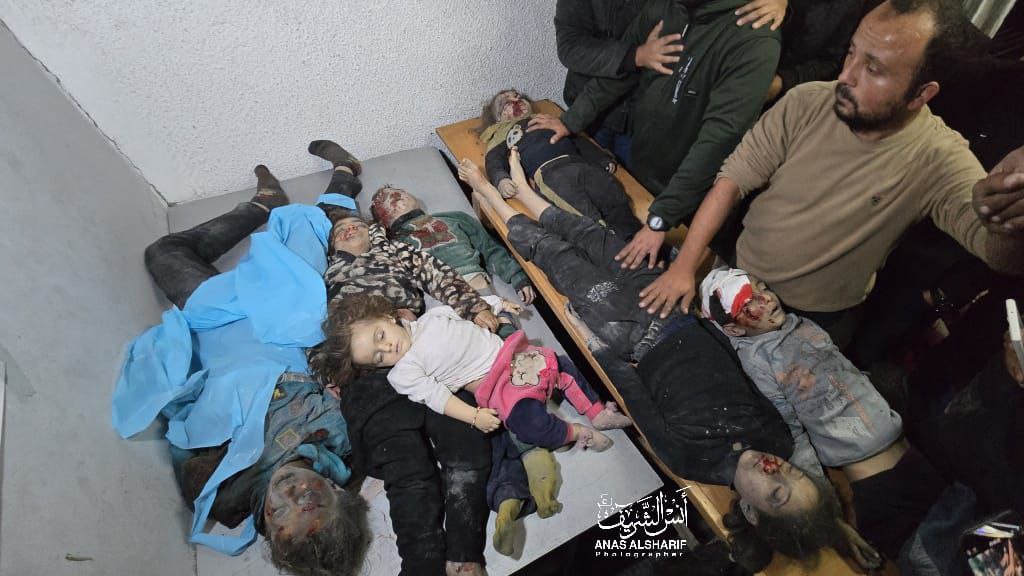 غزة المحاصرة.. 77 شهيدا بينهم اطفال بقصف صهيوني اثم