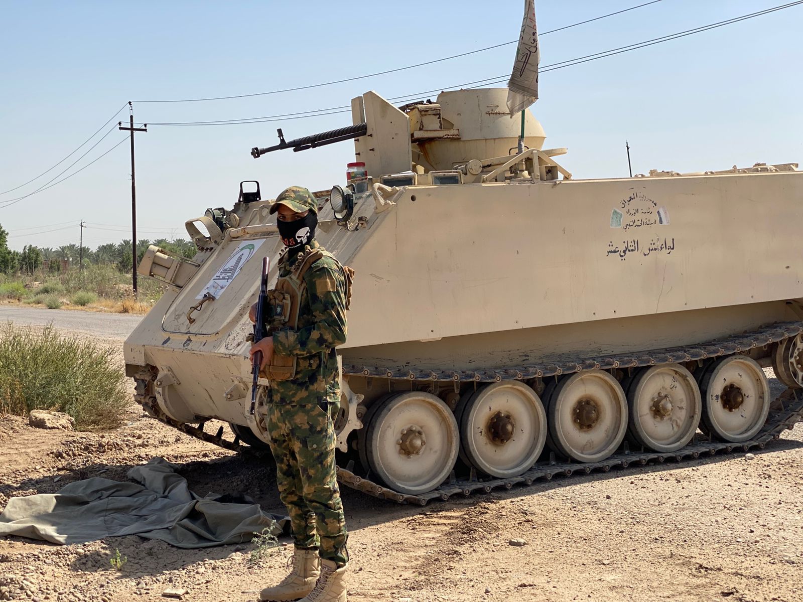 انتشار أمني للواء 12 حشد شعبي في الطارمية لتأمين زيارة الإمام الجواد (ع)