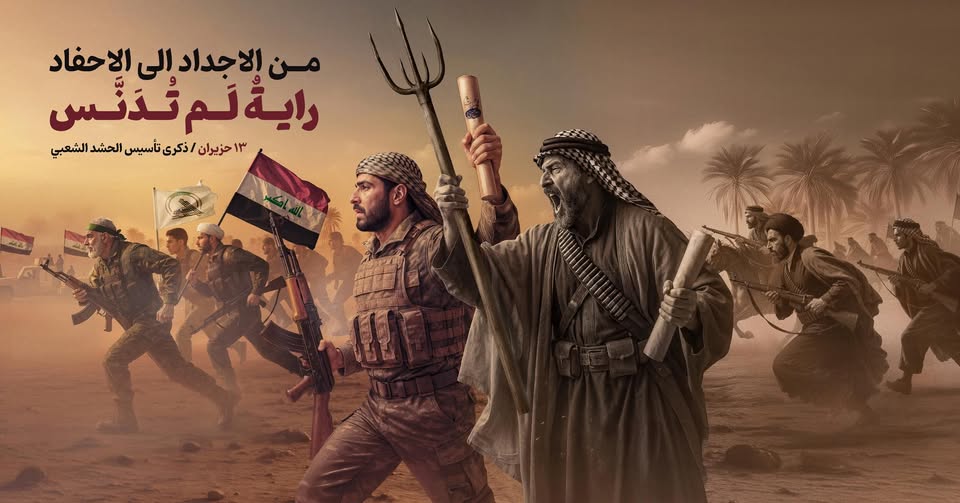 الحشد الشعبي يجدد العهد للمرجعية في ذكرى الفتوى