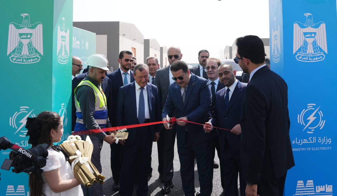 السوداني يفتتح وحدة التوسعة الإضافية لمحطة بسماية الغازية الاستثمارية