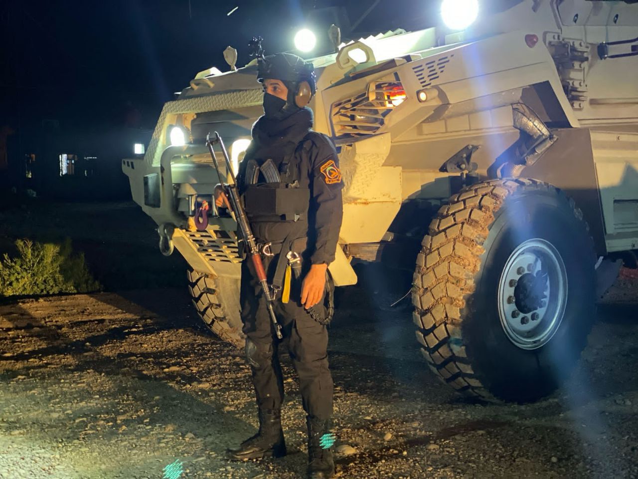 اللواء 12 حشد شعبي يؤمّن طريق بغداد – سامراء لحماية الزوار