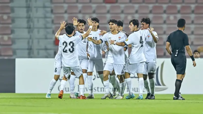 منتخب العراق للناشئين يواجه الإمارات اليوم في نصف نهائي كأس الخليج