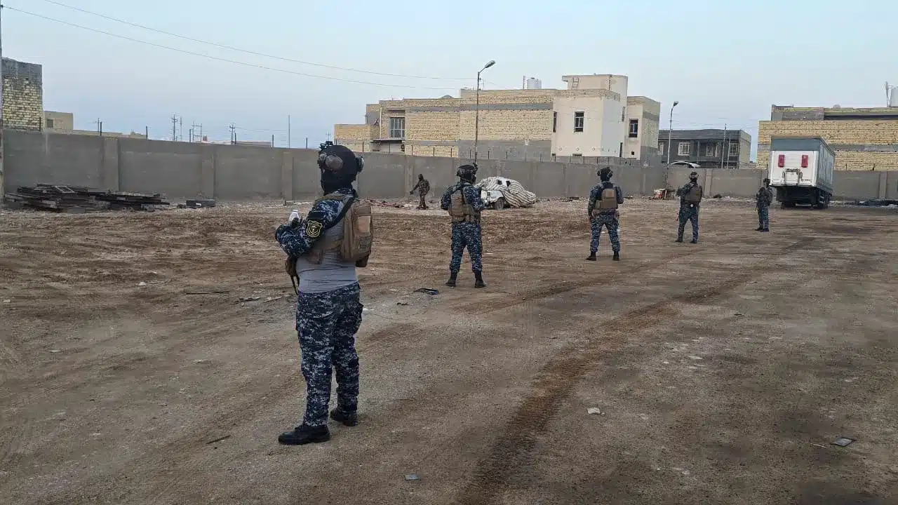 عمليات بغداد تنفذ حملة تفتيش جديدة في حي البساتين
