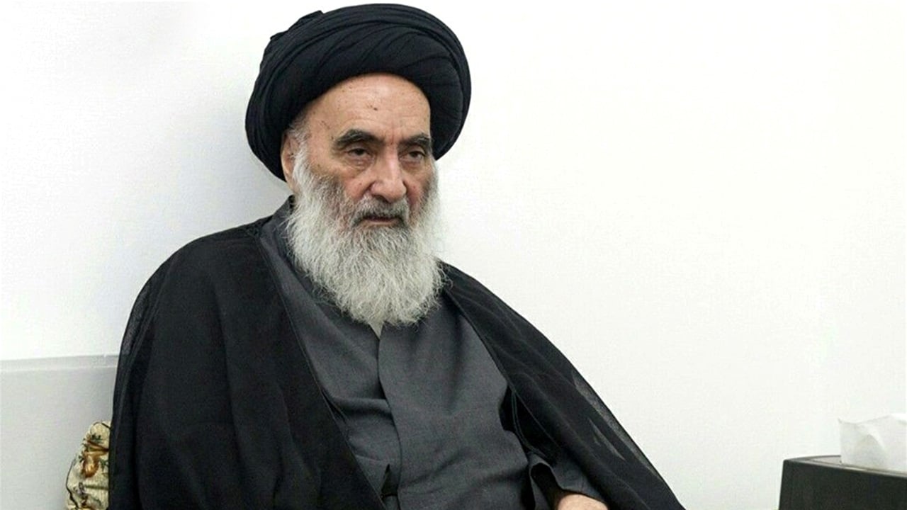 بدء مراسم تشييع عقيلة السيد السيستاني (دام ظله الوارف)