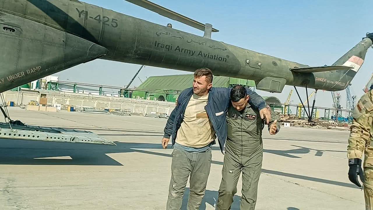 إنقاذ صيادين عالقين في البحر بمنطقة رأس البيشة بمحافظة البصرة منذ 4 ايام