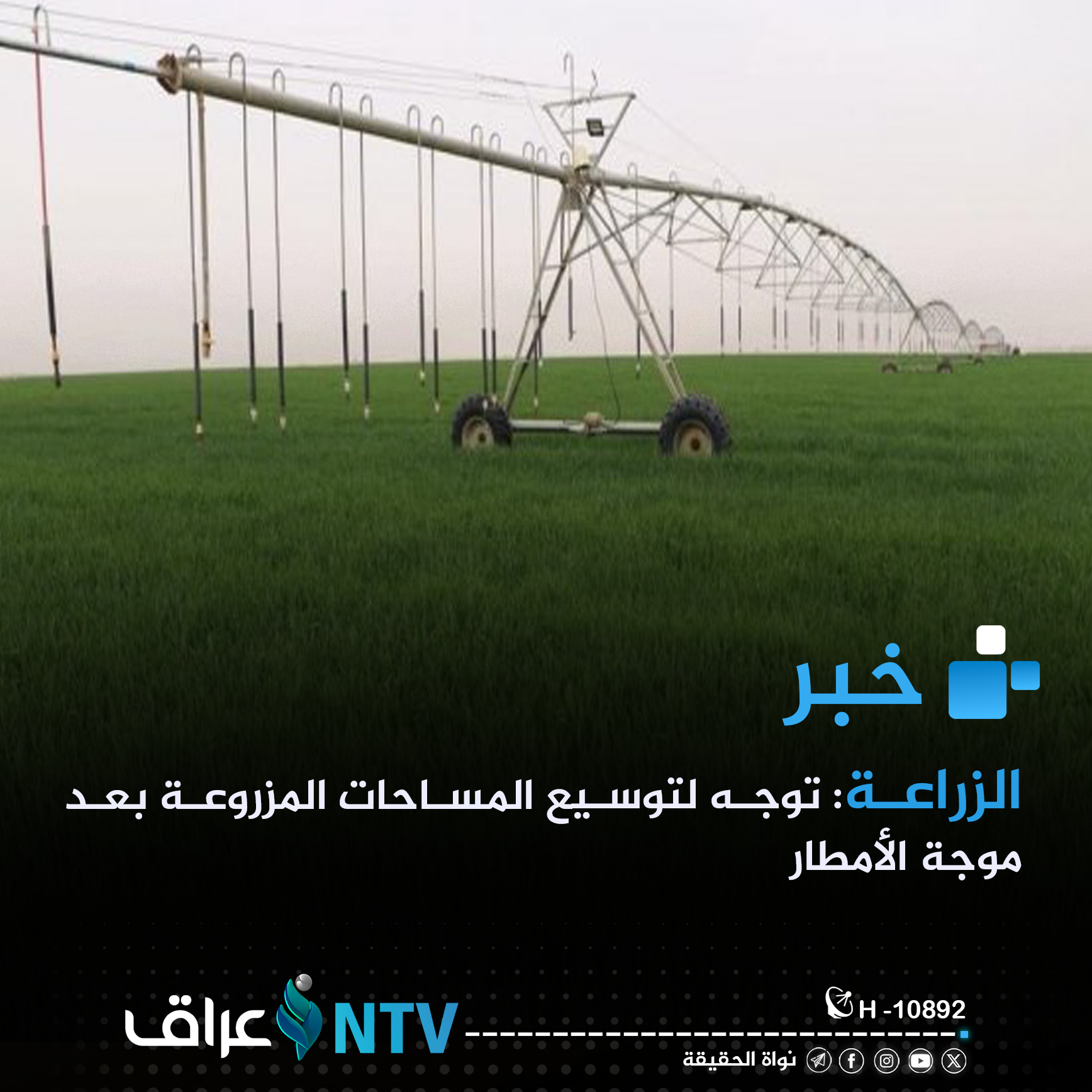 الزراعة: توجه لتوسيع المساحات المزروعة بعد موجة الأمطار