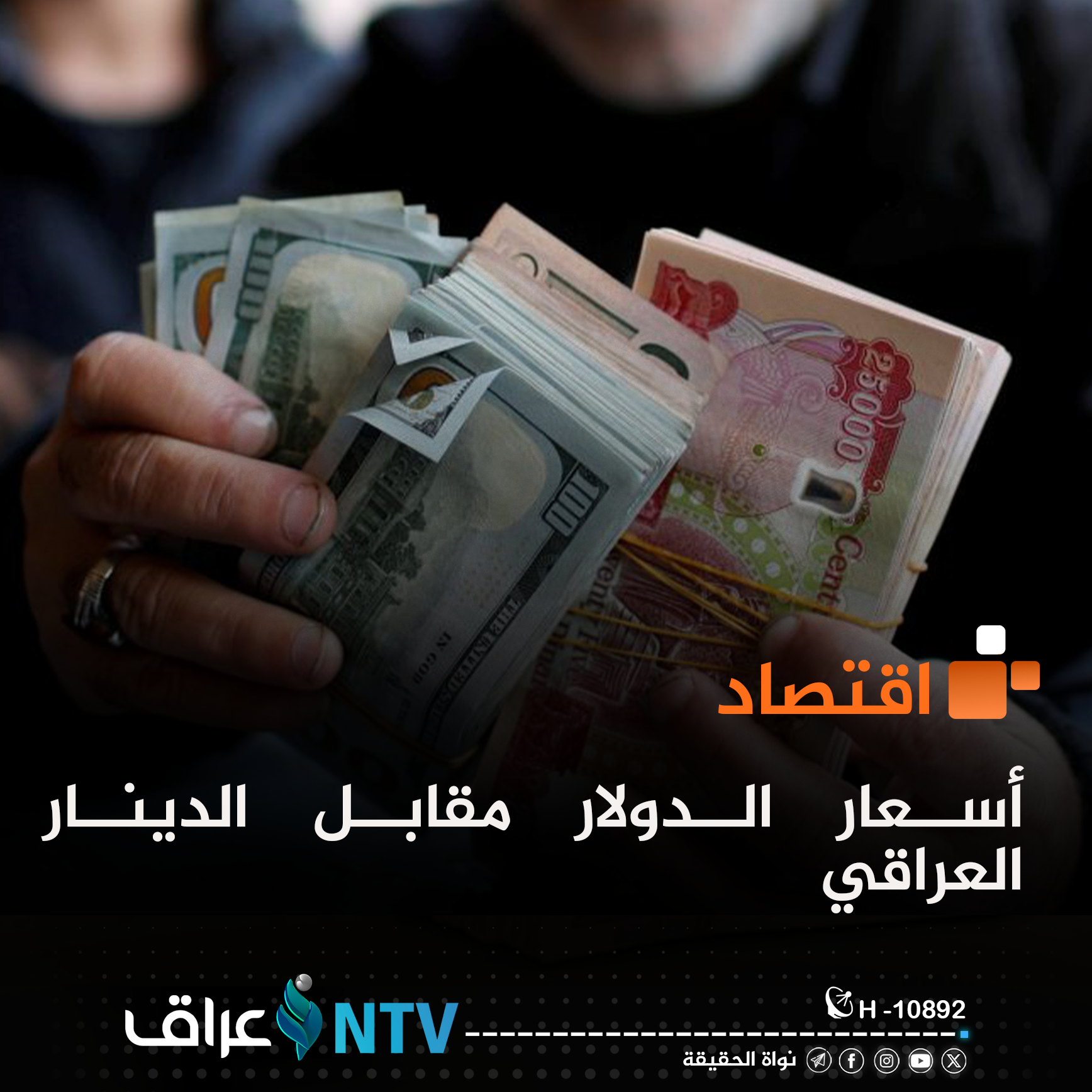 أسعار الدولار مقابل الدينار العراقي