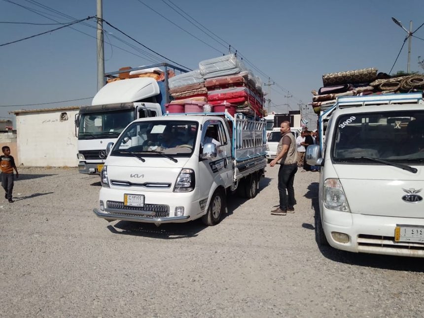 مصدر مسؤول: عصابات بارزاني تقوم بعمليات تهجير قسري لمواطني الشمال للسيطرة على النفط