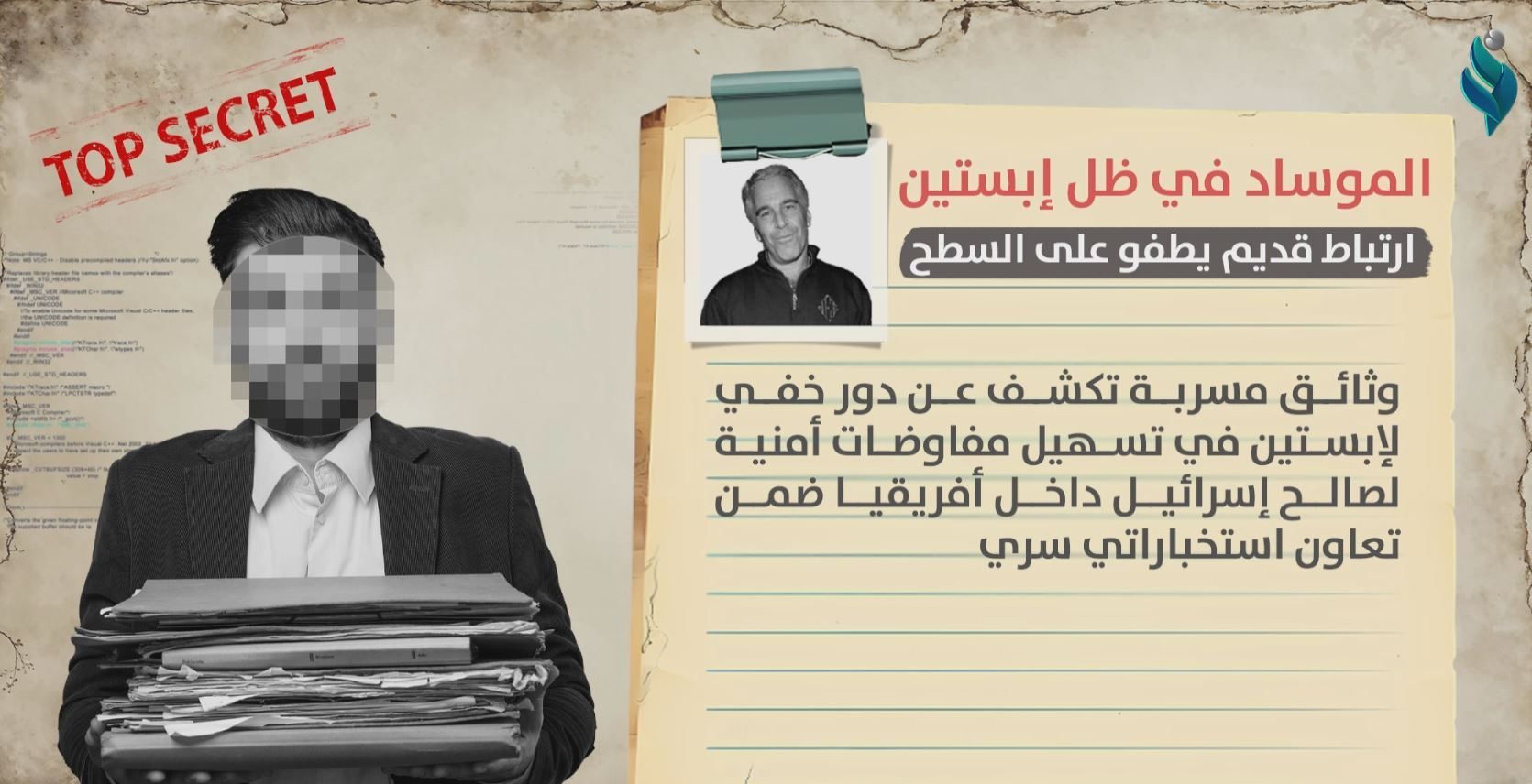 الموساد في ظل إبستين ارتباط قديم يطفو على السطح