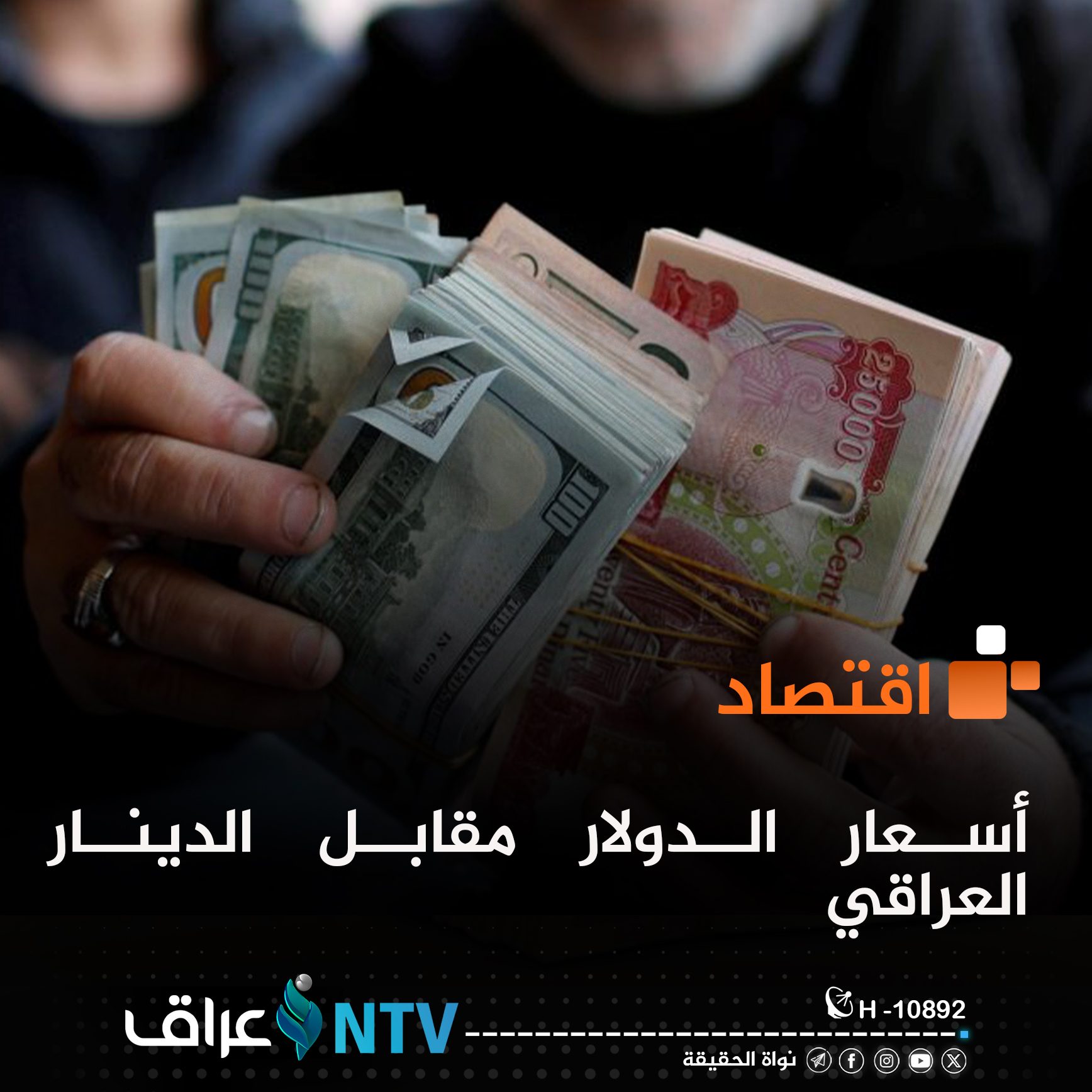 أسعار الدولار مقابل الدينار العراقي
