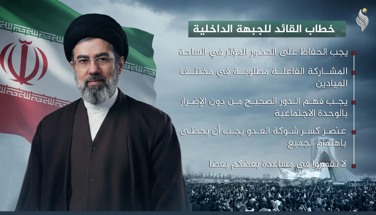 خطاب قائد الثورة للجبهة الداخلية