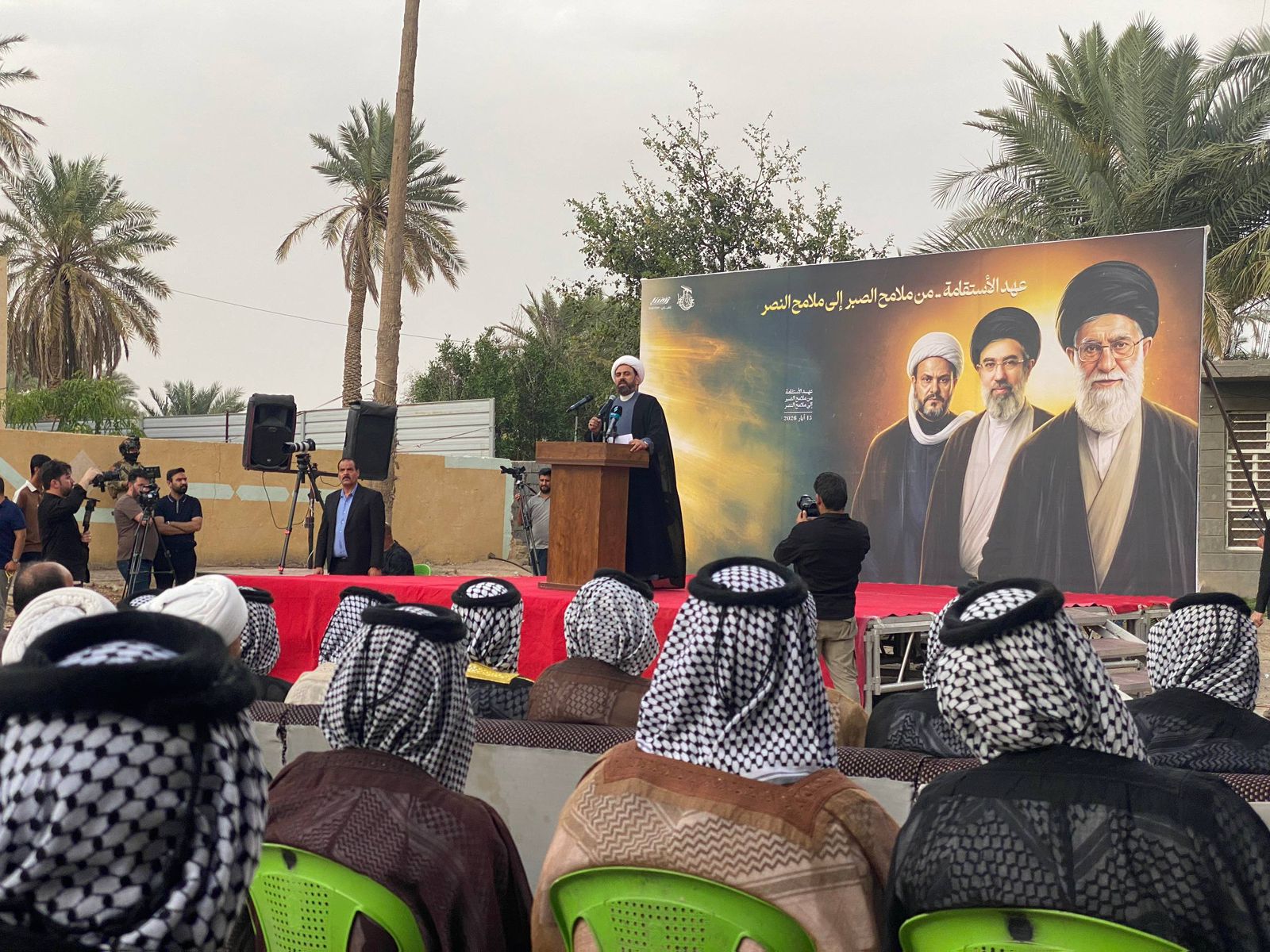 كلمة المقاومة الاسلامية حركة النجباء يلقيها رئيس المجلس التنفيذي الشيخ ناظم السعيدي ضمن مهرجان عهد الاستقامة