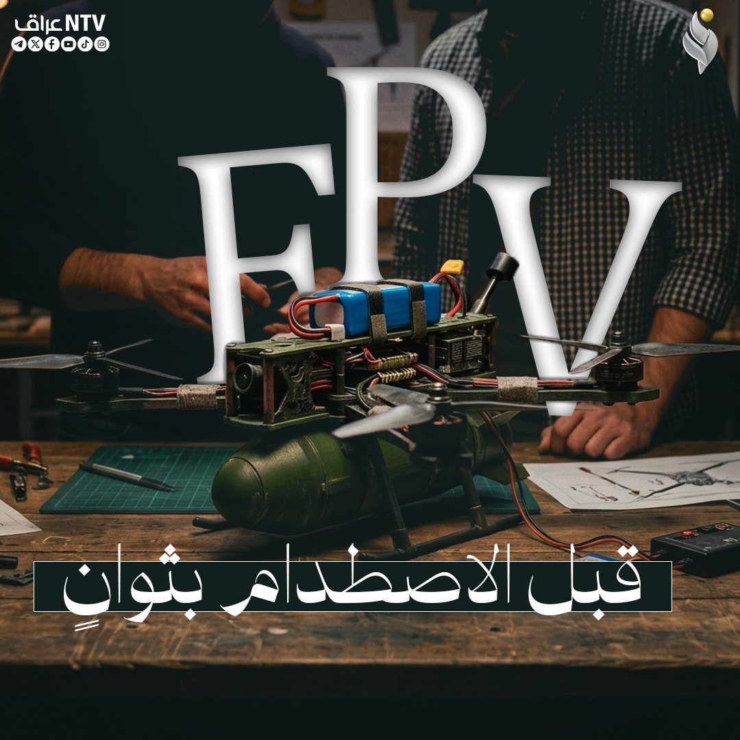طائرة fpv  المسيرة رعب يزرعه حزب الله في العدو جنوبا